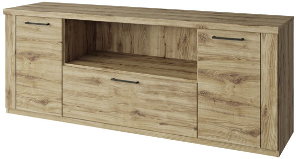 Фото Тумба RTV 2D1SN B Дорсет (Doorset) от производителя Анрэкс в Ялте по цене 15 950 ₽