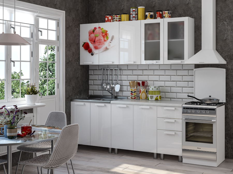 Фото Кухня Айс-крим (2,0) от производителя БТС  в Ялте по цене 35 660 ₽