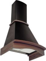 Вытяжка купольная Jasmin 160 (600х498хh605(1050)) (Материал Металл/Дерево , Цвет Черный/Неокрашено) в Ялте от производителя в интернет магазине Планета Комфорта Вытяжка купольная Jasmin 160 (600х498хh605(1050)) (Материал Металл/Дерево , Цвет Черный/Неокрашено) в Ялте от производителя