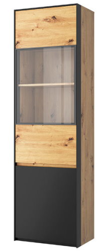 Фото Шкаф с витриной 1V1D Боско (Bosco) от производителя Анрэкс в Ялте по цене 27 190 ₽