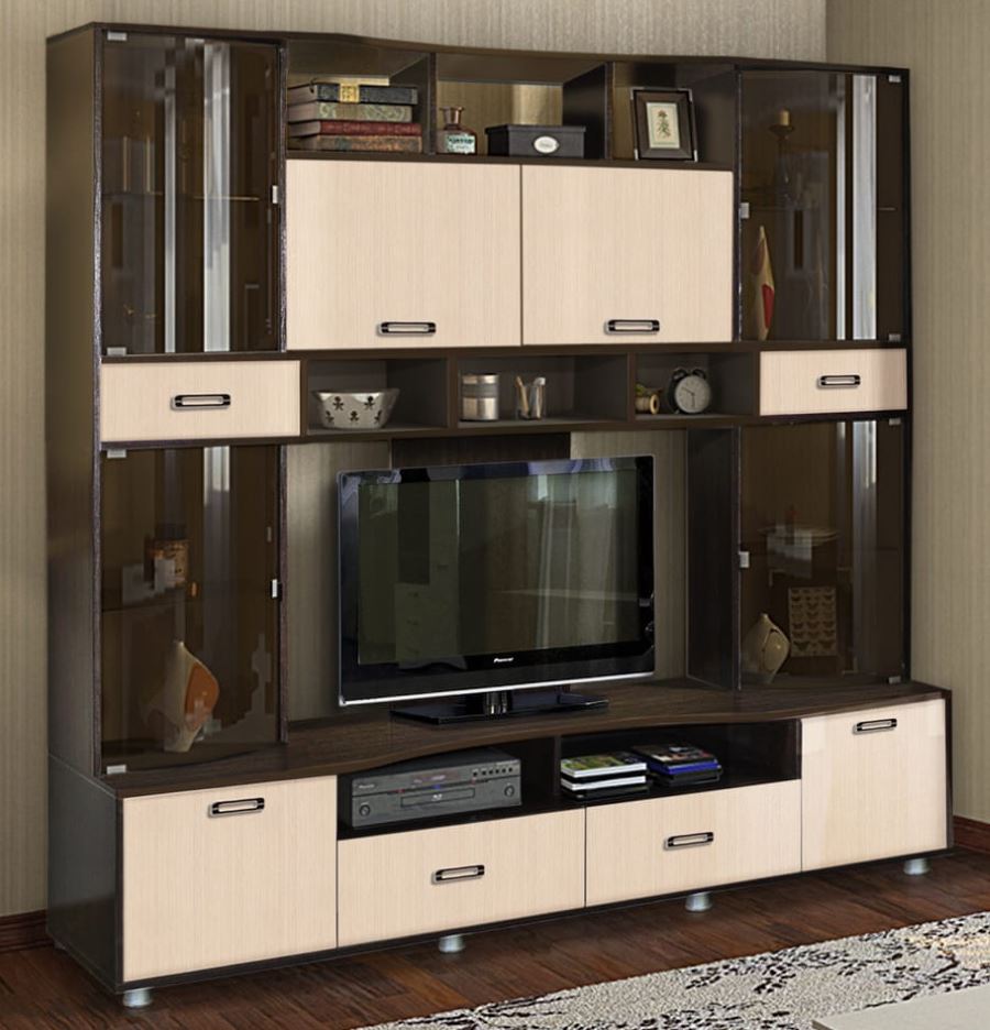 Фото Гостиная Аллегро вар.№4 ЛДСП от производителя Диал в Ялте по цене 21 710 ₽