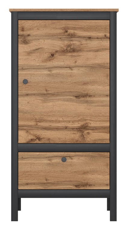 Фото Шкаф Loft REG1D1S/60 от производителя Black Red White (БРВ) в Ялте по цене 12 940 ₽
