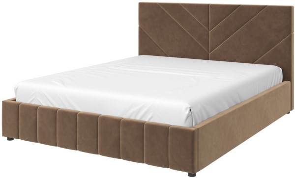 Фото Кровать двуспальная Нельсон (Линия) (СМ 160х200) без основания от производителя Браво-мебель в Ялте по цене 14 920 ₽