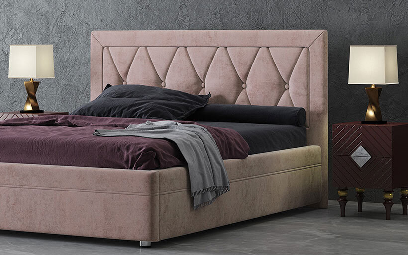 Фото Кровать двуспальная Jessica 3 (СМ 160х200) без основания от производителя Корона в Ялте по цене 36 720 ₽