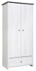 Фото Шкаф Порто SZF2D1S (89) двухдверный от производителя Black Red White (БРВ) в Ялте по цене 20&nbsp;080 ₽