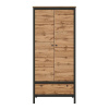 Фото Шкаф Loft SZF2D1S (62) двухдверный от производителя Black Red White (БРВ) в Ялте по цене 26&nbsp;620 ₽
