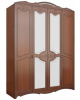 Фото Шкаф Лотос лакированный ШР-4 (178) четырехдверный от производителя Браво-мебель в Ялте по цене 55&nbsp;190 ₽