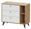 Фото Комод комбинированный Милан (3 ящика) от производителя SV-мебель в Ялте по цене 7&nbsp;860 ₽