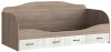 Фото Кровать односпальная с ящиками Афина (СМ 90х200) без основания от производителя Мебель Маркет в Ялте по цене 21&nbsp;910 ₽