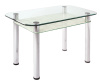 Фото Стол обеденный 3.4 с полкой  от производителя Мебель из стекла в Ялте по цене 8&nbsp;940 ₽