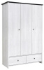 Фото Шкаф Порто SZF3D2S (129) трехдверный от производителя Black Red White (БРВ) в Ялте по цене 30&nbsp;340 ₽