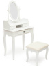 Фото Стол туалетный с пуфом NY-V3024 от производителя Tetchair в Ялте по цене 19&nbsp;780 ₽