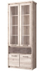 Фото Шкаф с витриной 2V2D1S Джаз (Jazz) от производителя Анрэкс в Ялте по цене 26&nbsp;310 ₽