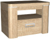 Тумба прикроватная Магнолия (дуб бардолино, дуб бардолино (СБК) )