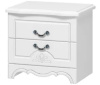 Фото Тумба прикроватная Лотос белый от производителя Браво-мебель в Ялте по цене 6&nbsp;320 ₽